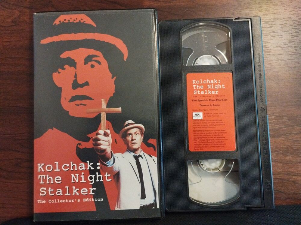 Kolchak the Night Stalker VHS The Spanish Mass Murders & Demon in Lace
